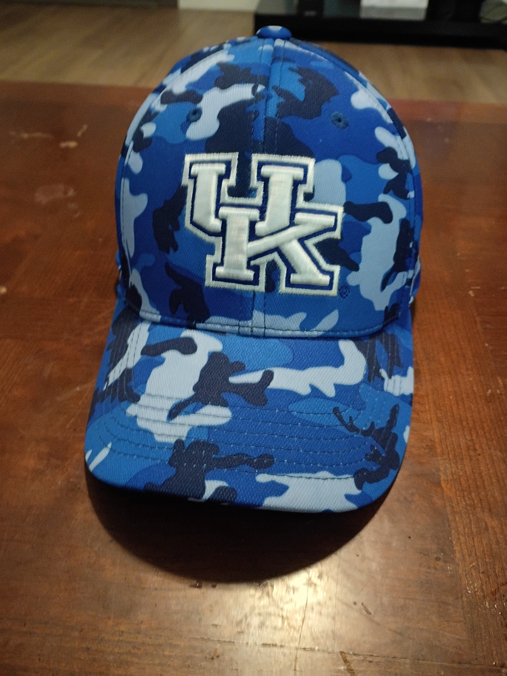 UK Blue Camo Baseball Cap